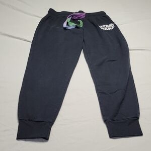 Star Wars Juniors Black Joggers with Multicolor Drawstring